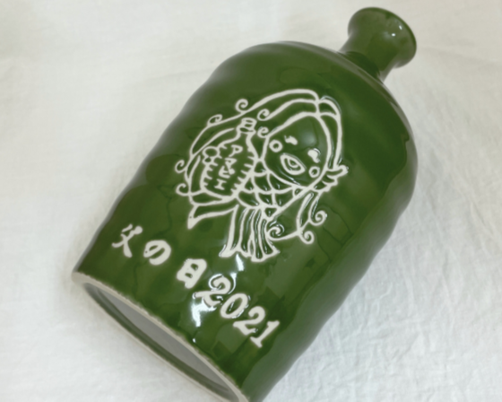 ゴム印による印字（完成品）